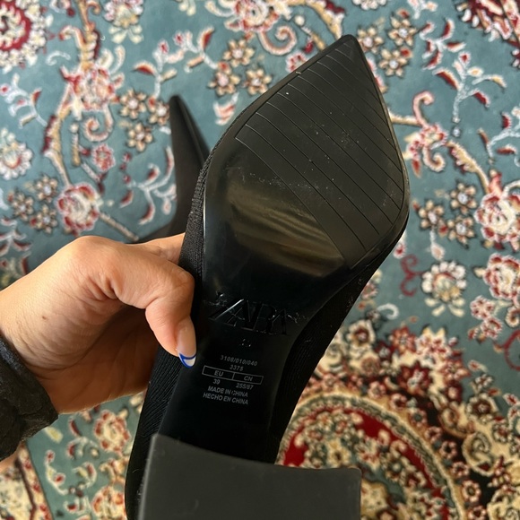 Zara boots (stretch fabric) NEW - Picture 4 of 4